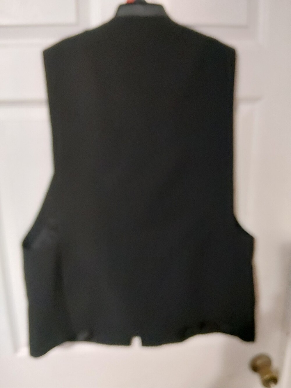 Zara Black Sleeveless Tailored Vest - Picture 2 of 3
